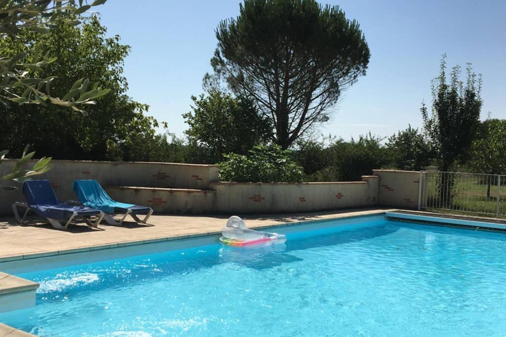 Domaine De Menerque - Petit Chateau Avec Piscine Lisle-sur-Tarn Exterior foto